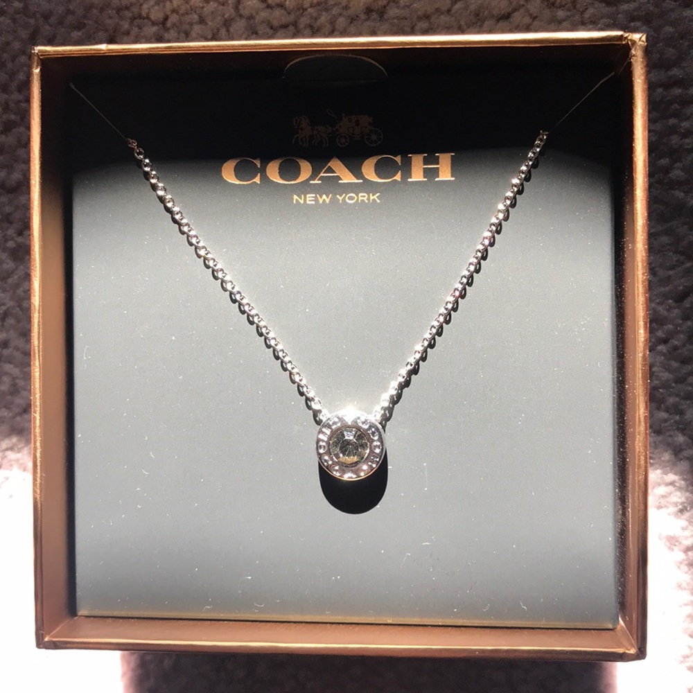 Never worn coach necklace